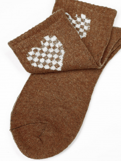 Шкарпетки ISSA Plus модель NS-160_brown - фото