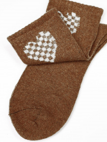 Носки ISSA Plus модель NS-160_brown Фото