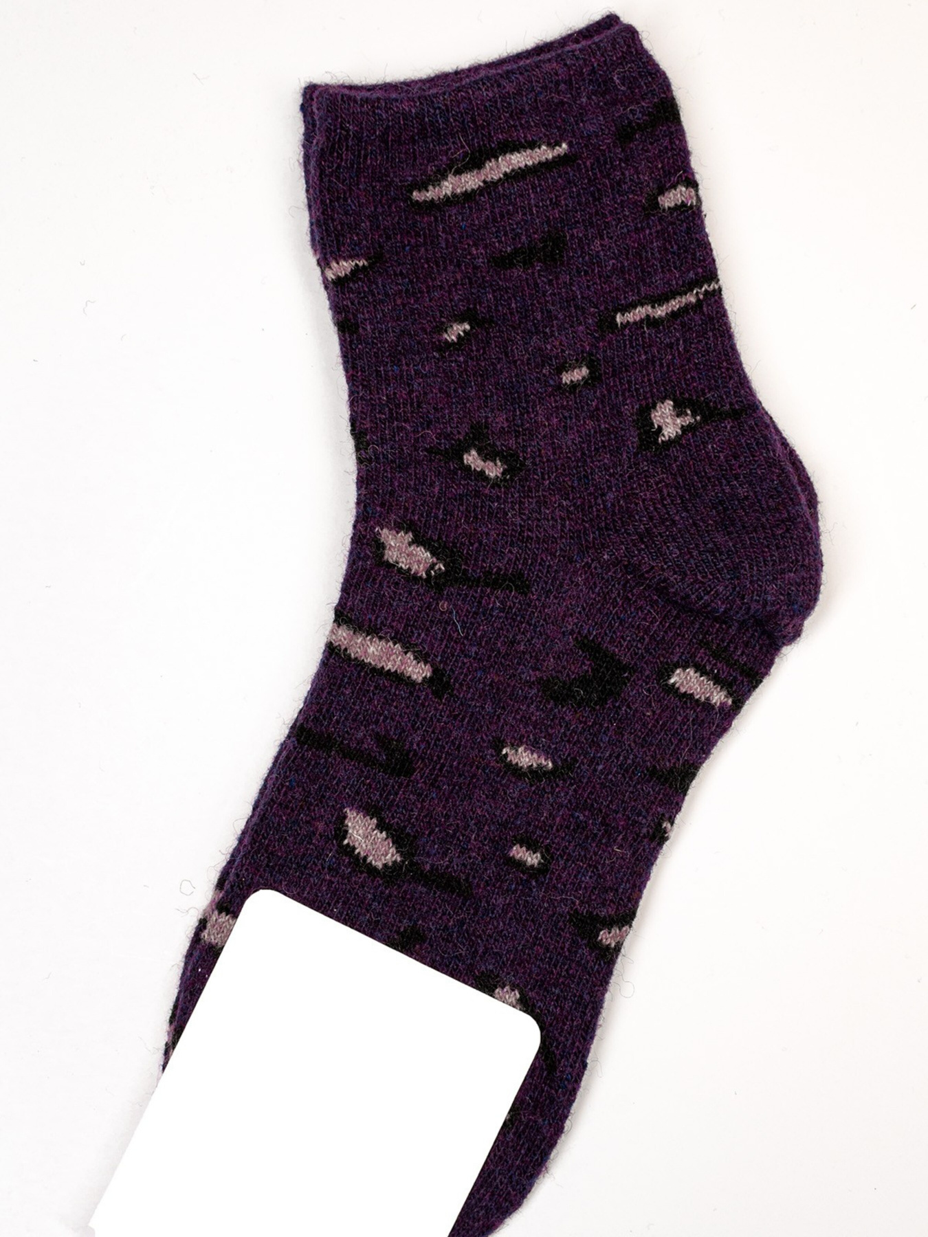 Носки ISSA Plus модель NS-161_purple Фото