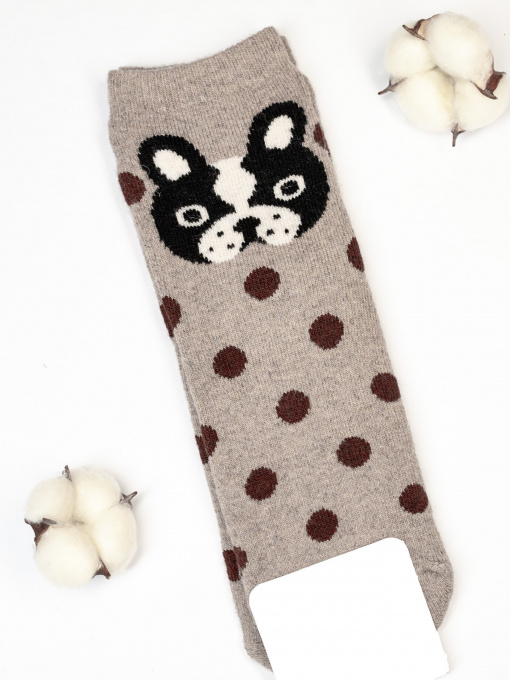 Носки ISSA Plus модель NS-162_beige Фото