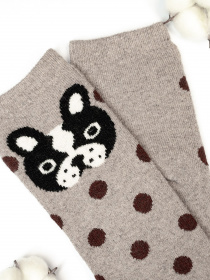 Шкарпетки ISSA Plus модель NS-162_beige Фото