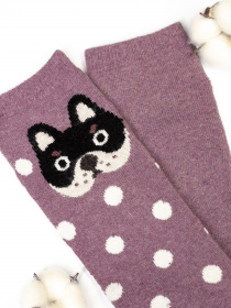 Шкарпетки ISSA Plus модель NS-162_lilac Фото