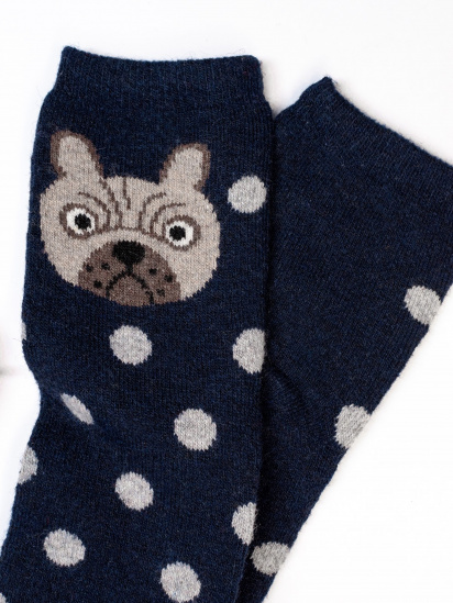 Шкарпетки ISSA Plus модель NS-162_darkblue — фото - INTERTOP