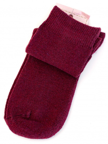 Шкарпетки ISSA Plus модель NS-164_burgundy - фото