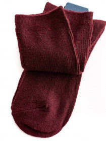Носки ISSA Plus модель NS-167_burgundy Фото