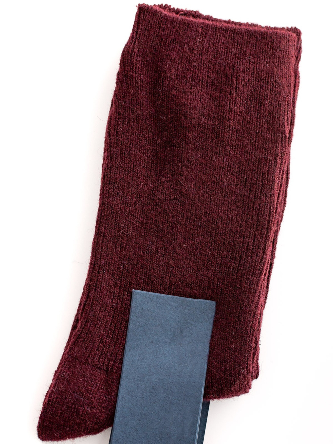 Носки ISSA Plus модель NS-167_burgundy Фото