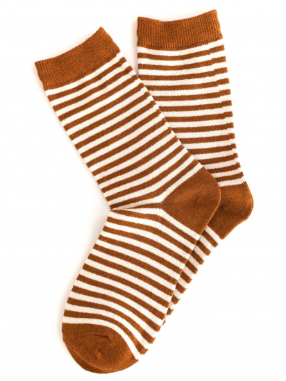 Шкарпетки ISSA Plus модель NS-168_brown - фото