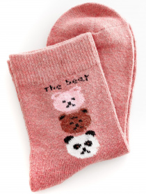 Носки ISSA Plus модель NS-169_pink Фото