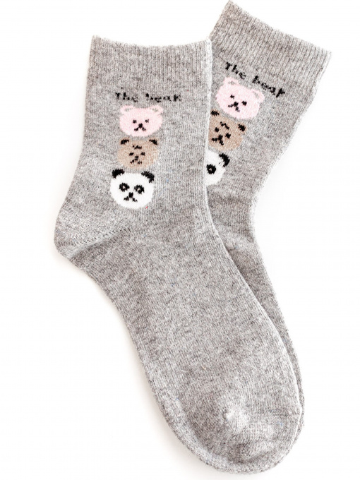 Носки ISSA Plus модель NS-169_lightgray Фото