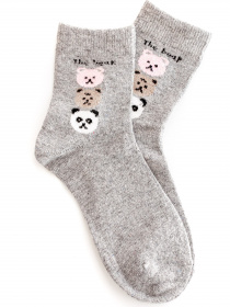 Носки ISSA Plus модель NS-169_lightgray Фото