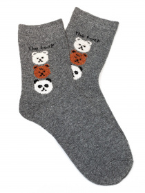 Шкарпетки ISSA Plus модель NS-169_greywhite Фото