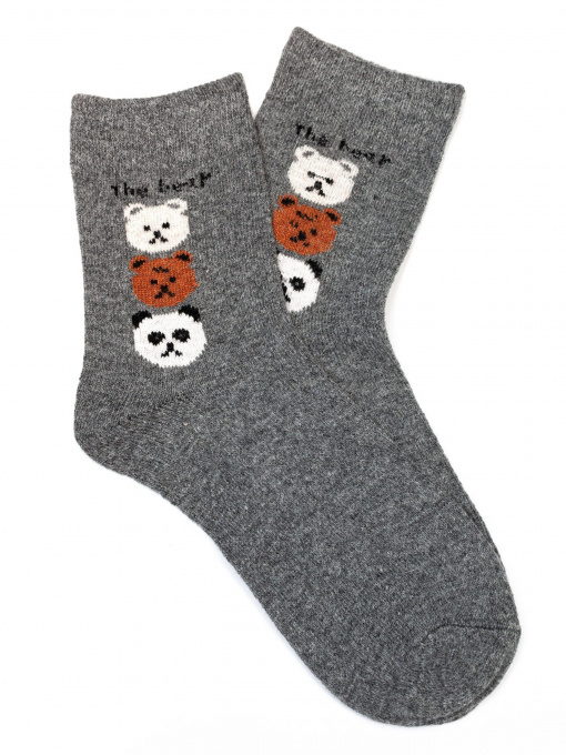 Носки ISSA Plus модель NS-169_greywhite Фото