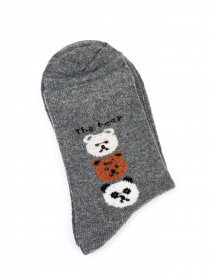 Шкарпетки ISSA Plus модель NS-169_greywhite Фото