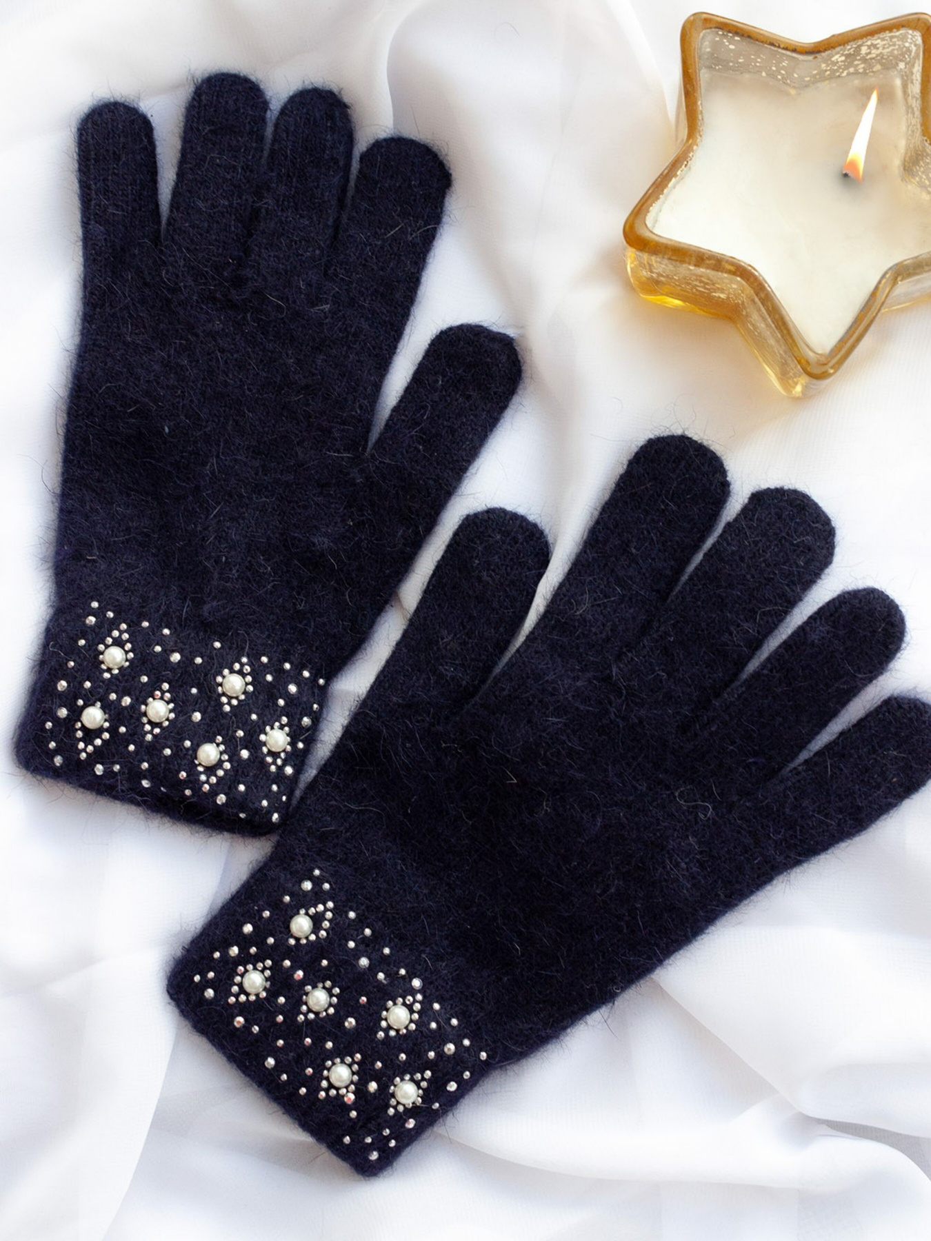 Перчатки ISSA Plus модель PE-14_darkblue Фото