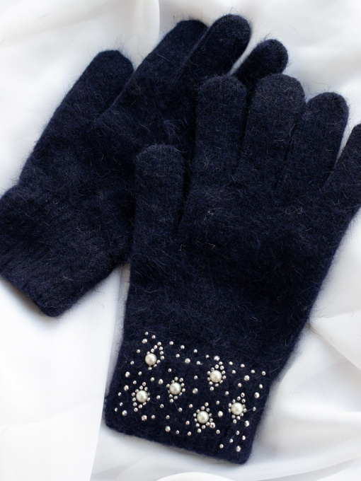 Перчатки ISSA Plus модель PE-14_darkblue Фото