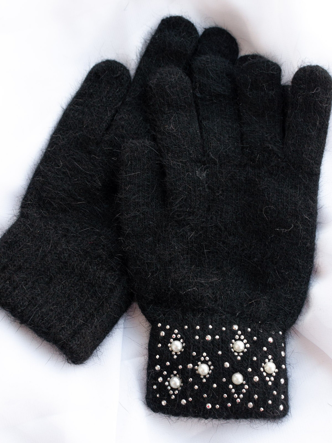 Рукавички ISSA Plus модель PE-14_black Фото