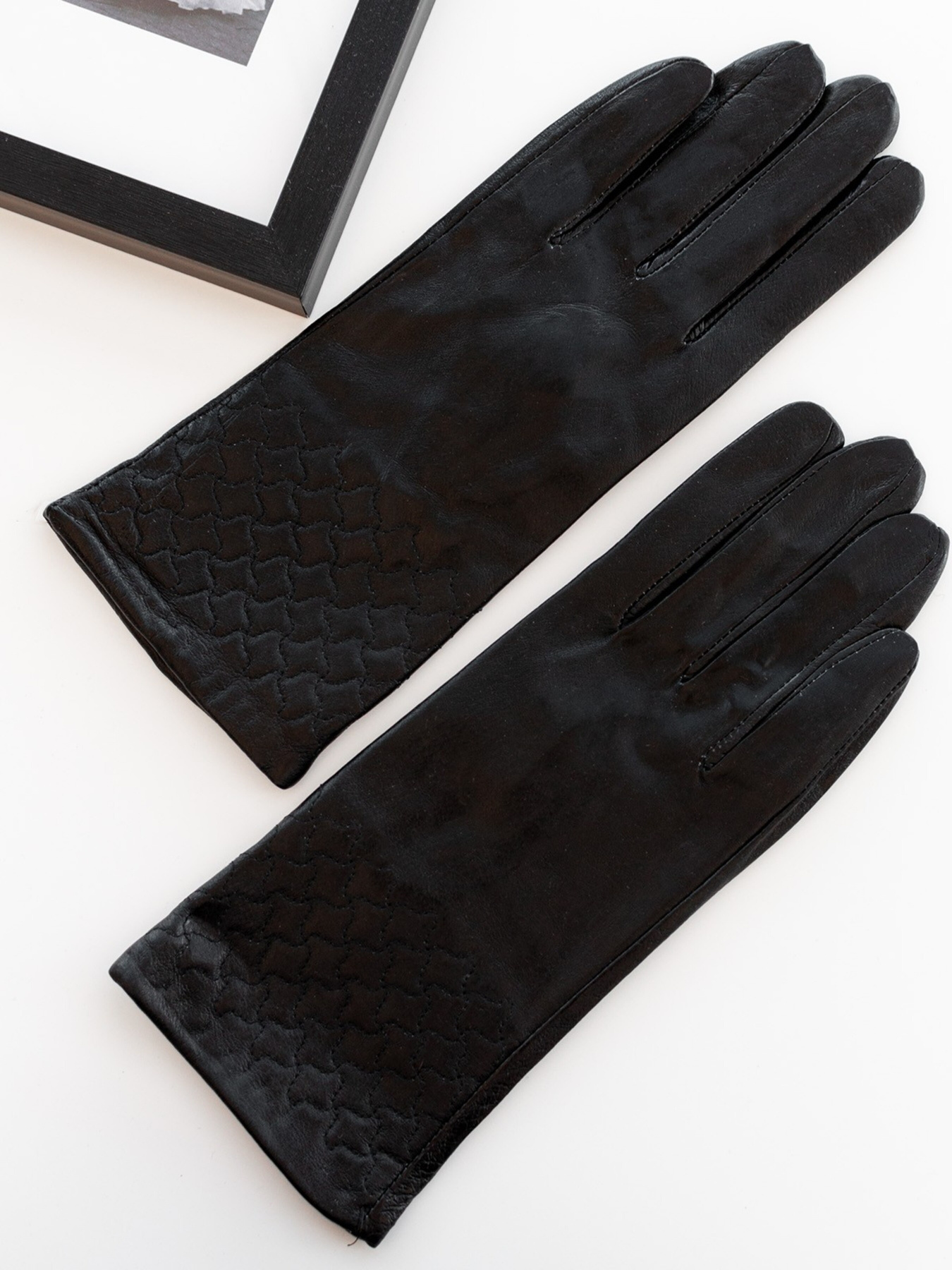 Перчатки ISSA Plus модель PE-15_black Фото