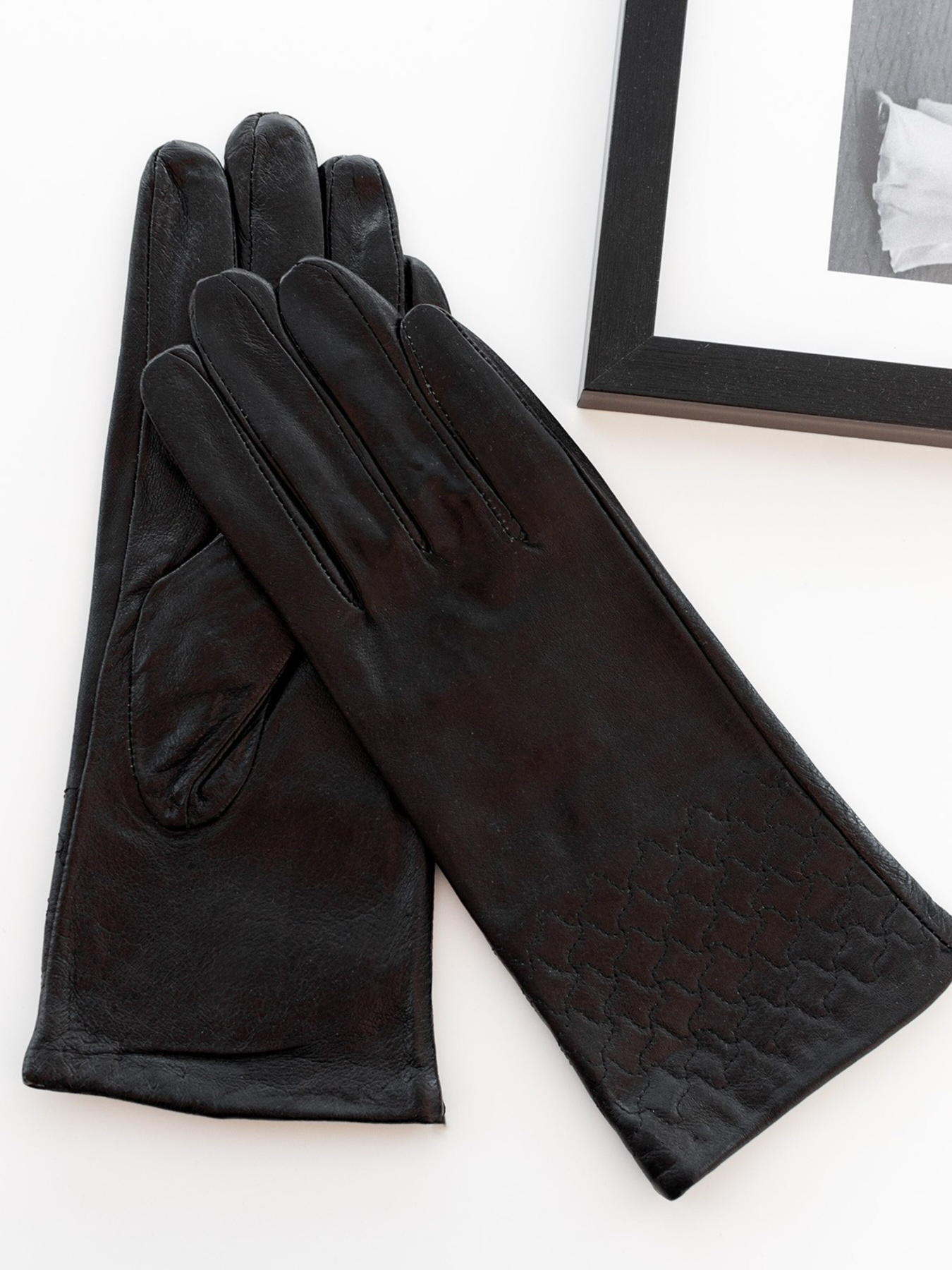 Перчатки ISSA Plus модель PE-15_black Фото