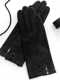 Перчатки ISSA Plus модель PE-16_black Фото