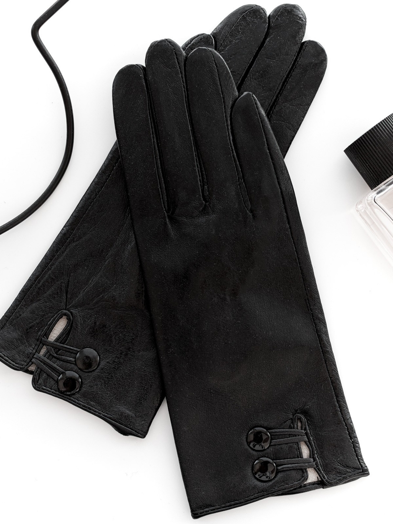 Перчатки ISSA Plus модель PE-16_black Фото