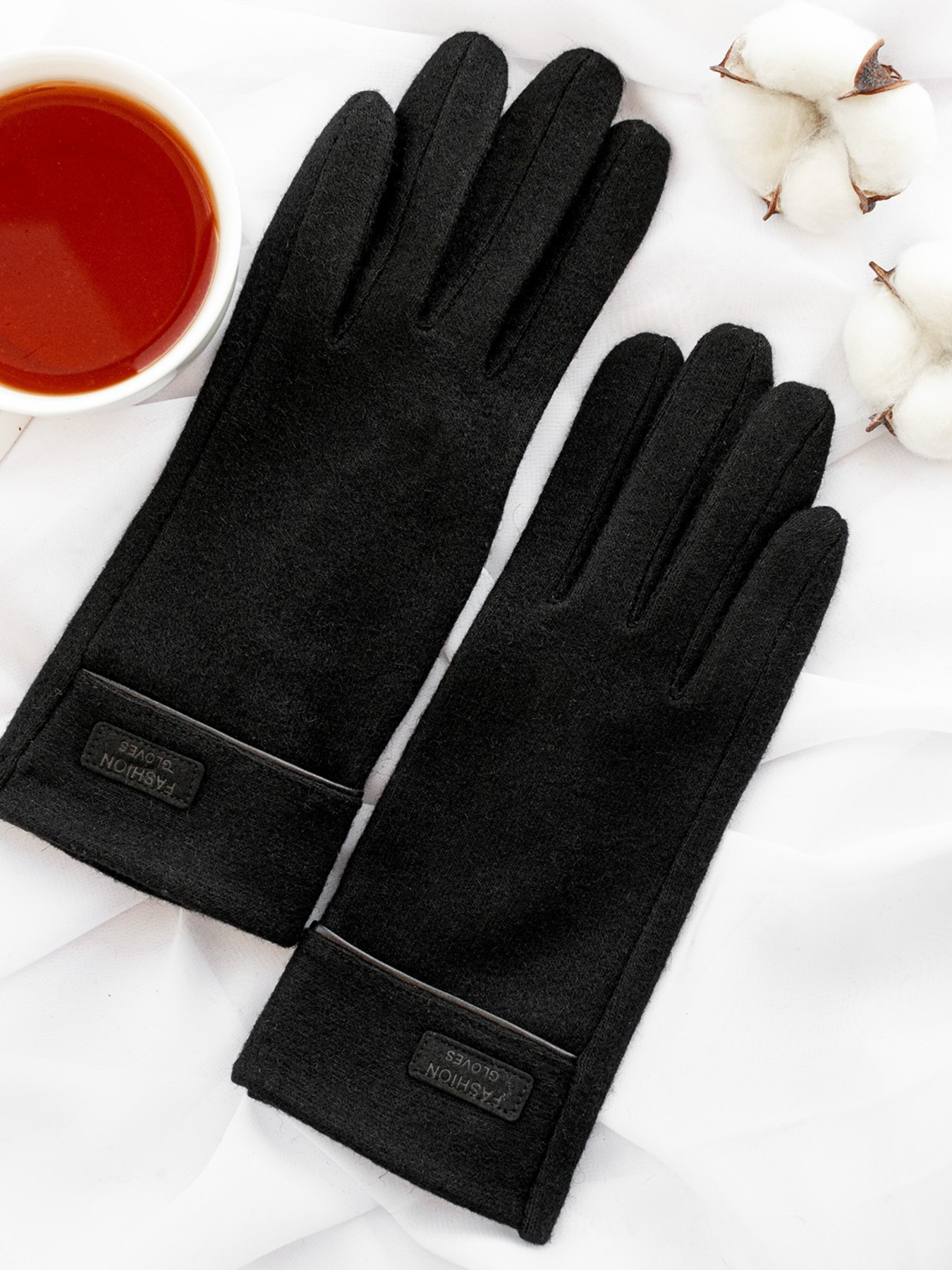 Перчатки ISSA Plus модель PE-17_black Фото