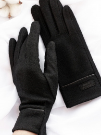 Перчатки ISSA Plus модель PE-17_black Фото