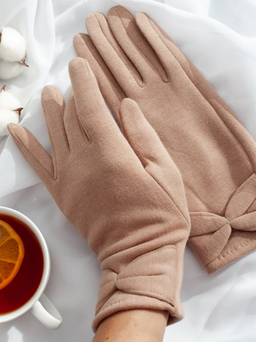 Рукавички ISSA Plus модель PE-18_beige Фото