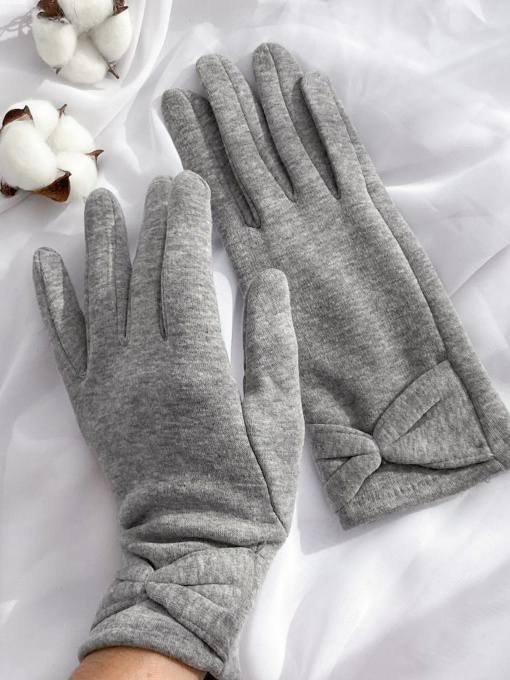 Рукавички ISSA Plus модель PE-18_grey Фото