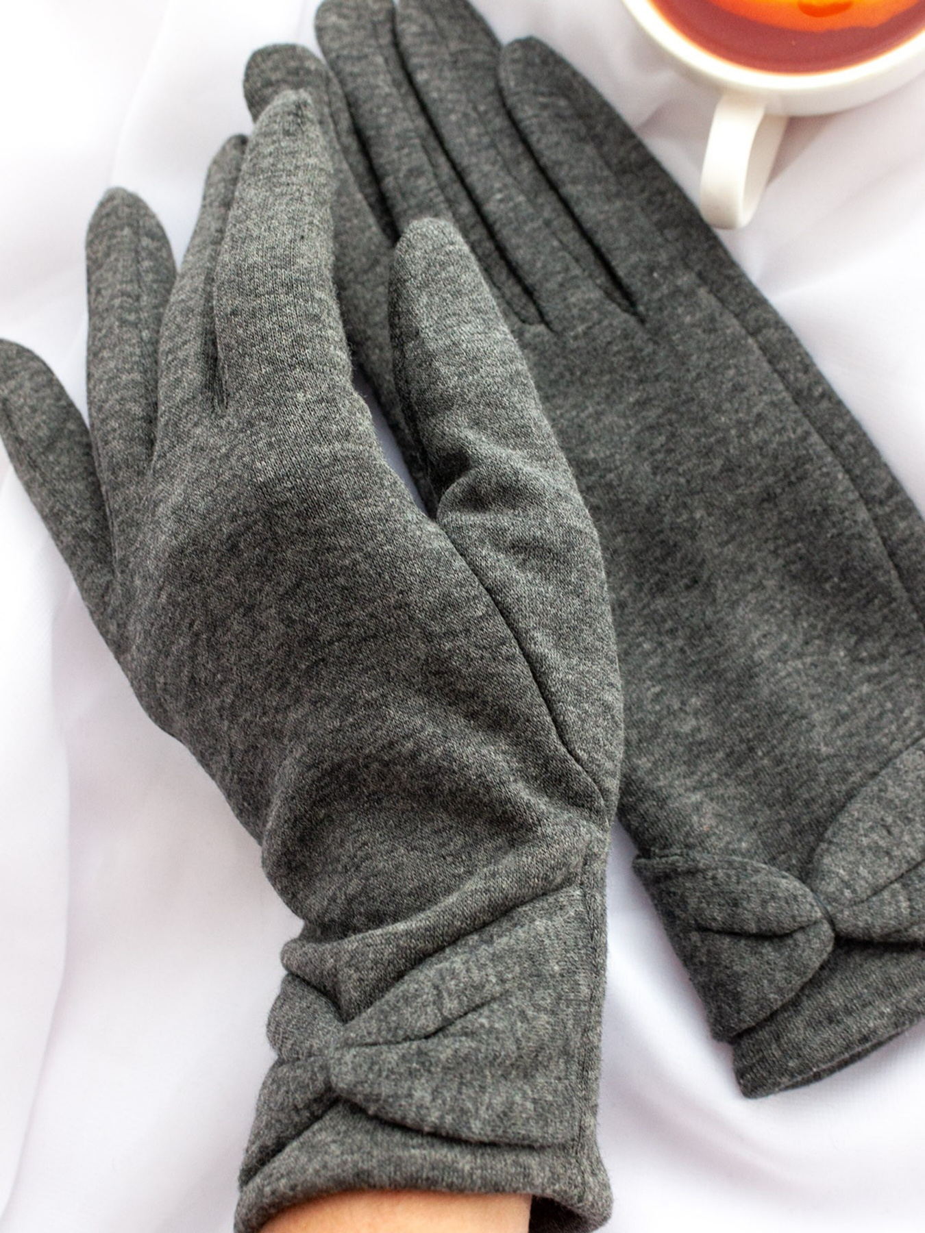 Перчатки ISSA Plus модель PE-18_darkgray Фото