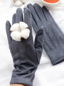 Перчатки ISSA Plus модель PE-19_blue Фото