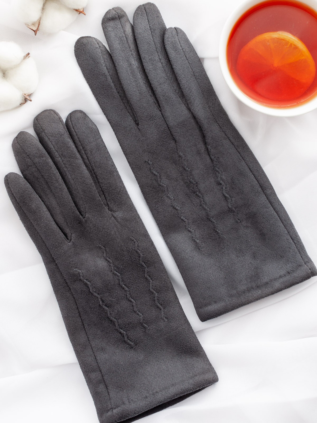 Перчатки ISSA Plus модель PE-19_darkgray Фото