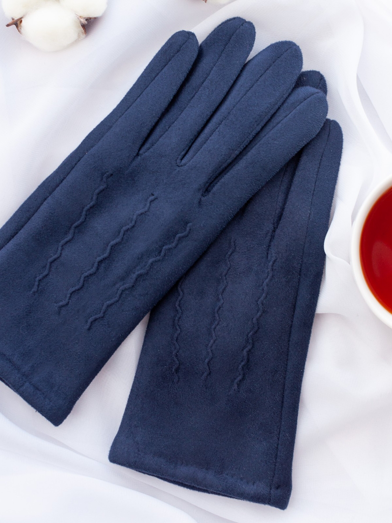 Перчатки ISSA Plus модель PE-19_darkblue Фото