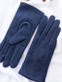 Перчатки ISSA Plus модель PE-19_darkblue Фото