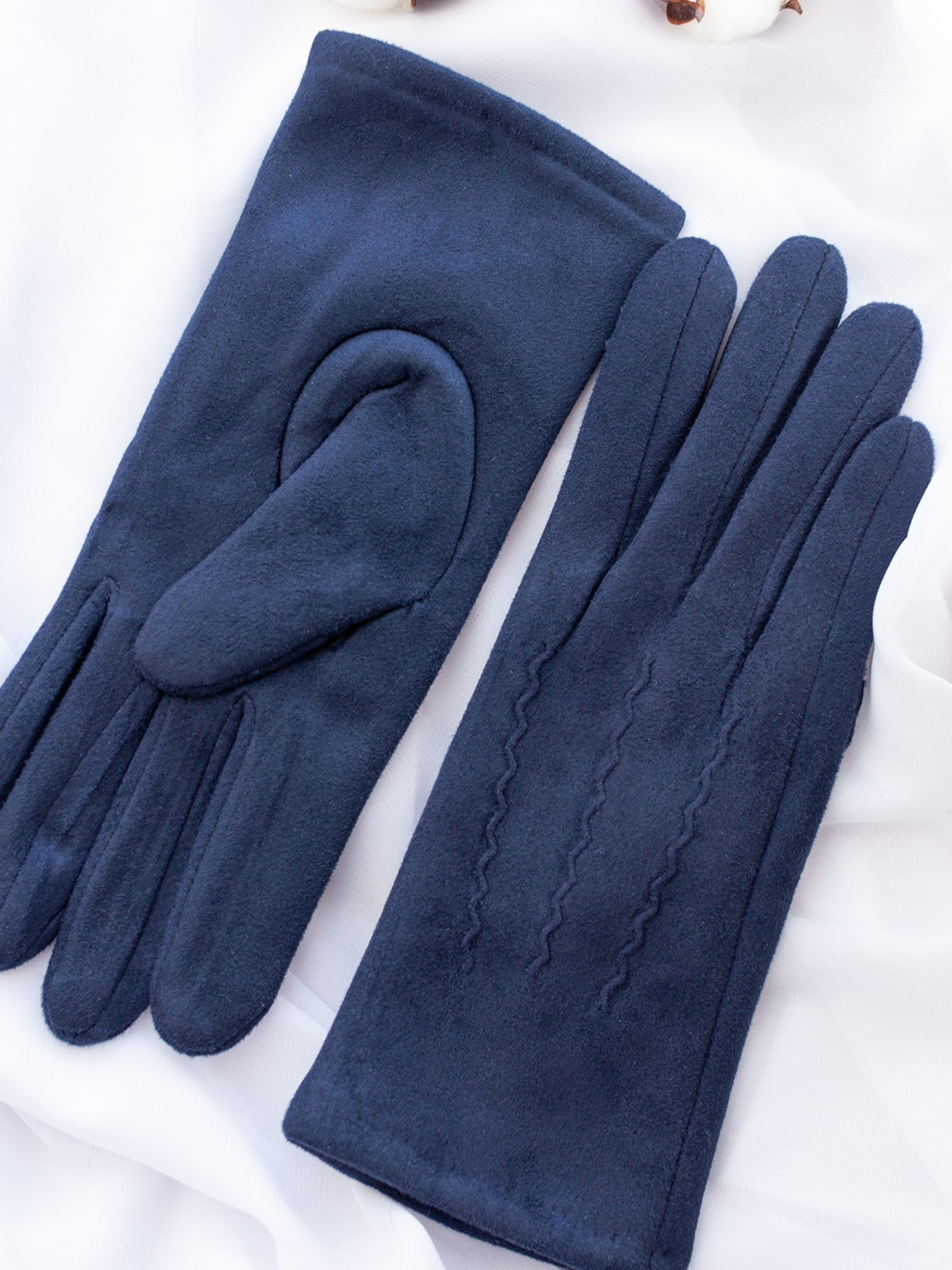 Перчатки ISSA Plus модель PE-19_darkblue Фото