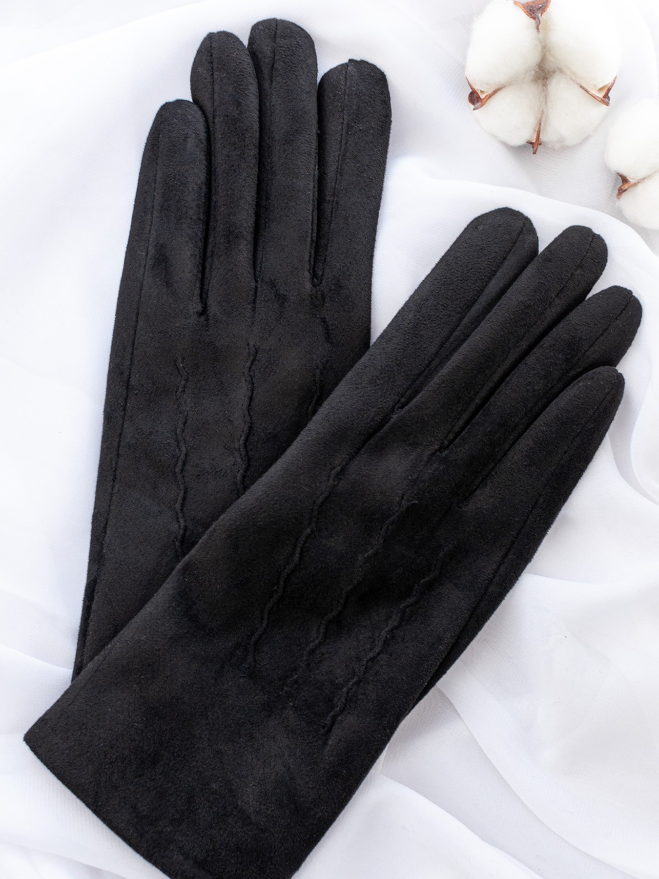 Перчатки ISSA Plus модель PE-19_black Фото