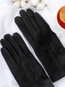 Перчатки ISSA Plus модель PE-19_black Фото