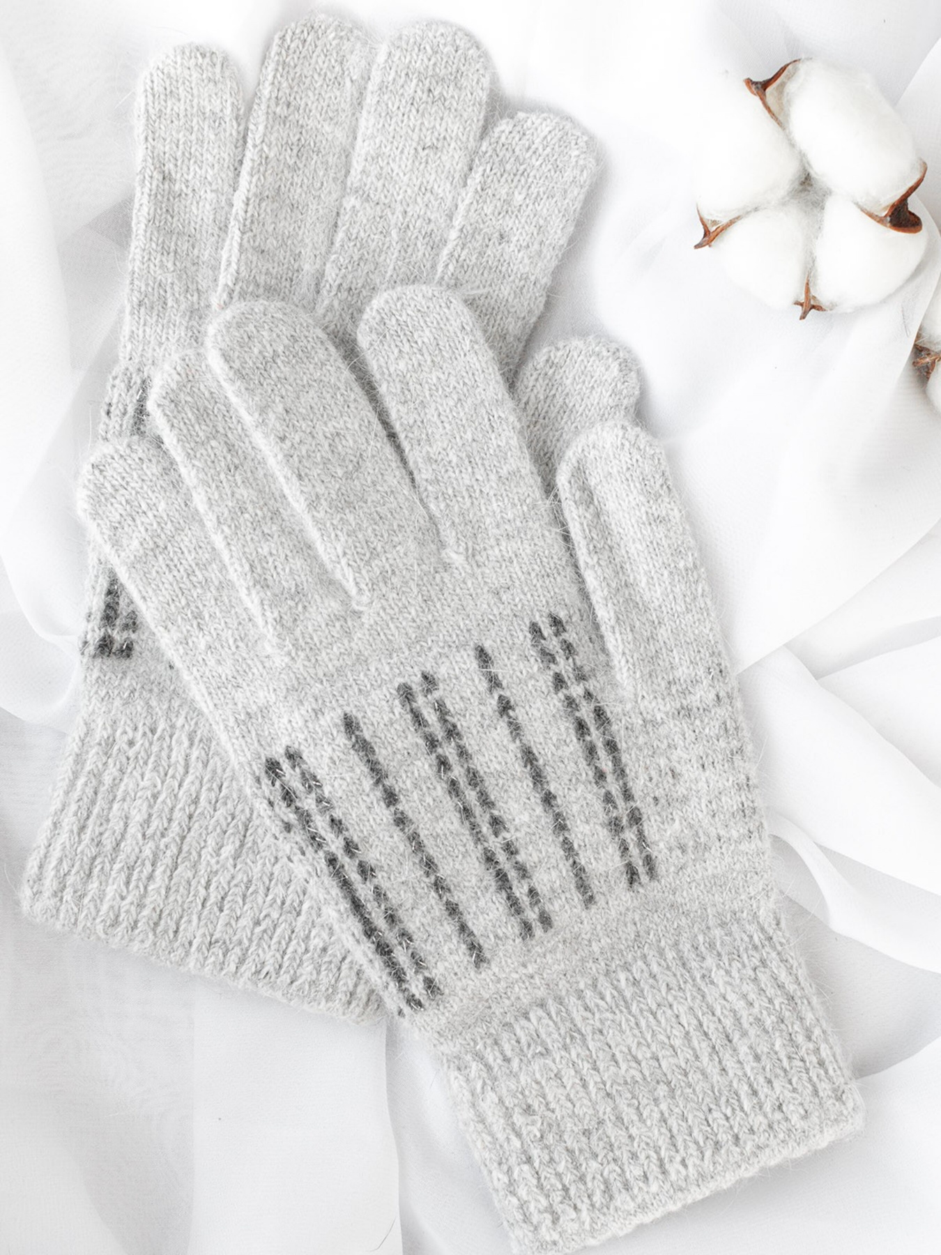 Перчатки ISSA Plus модель PE-20_grey Фото