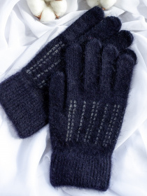 Рукавички ISSA Plus модель PE-20_darkblue Фото