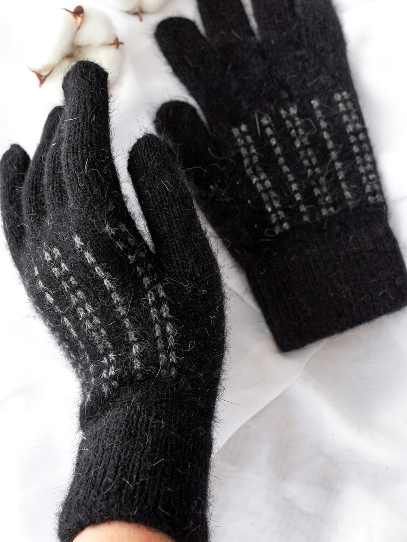 Рукавички ISSA Plus модель PE-20_black Фото