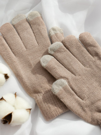 Рукавички ISSA Plus модель PE-21_beige Фото