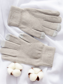 Перчатки ISSA Plus модель PE-21_grey Фото