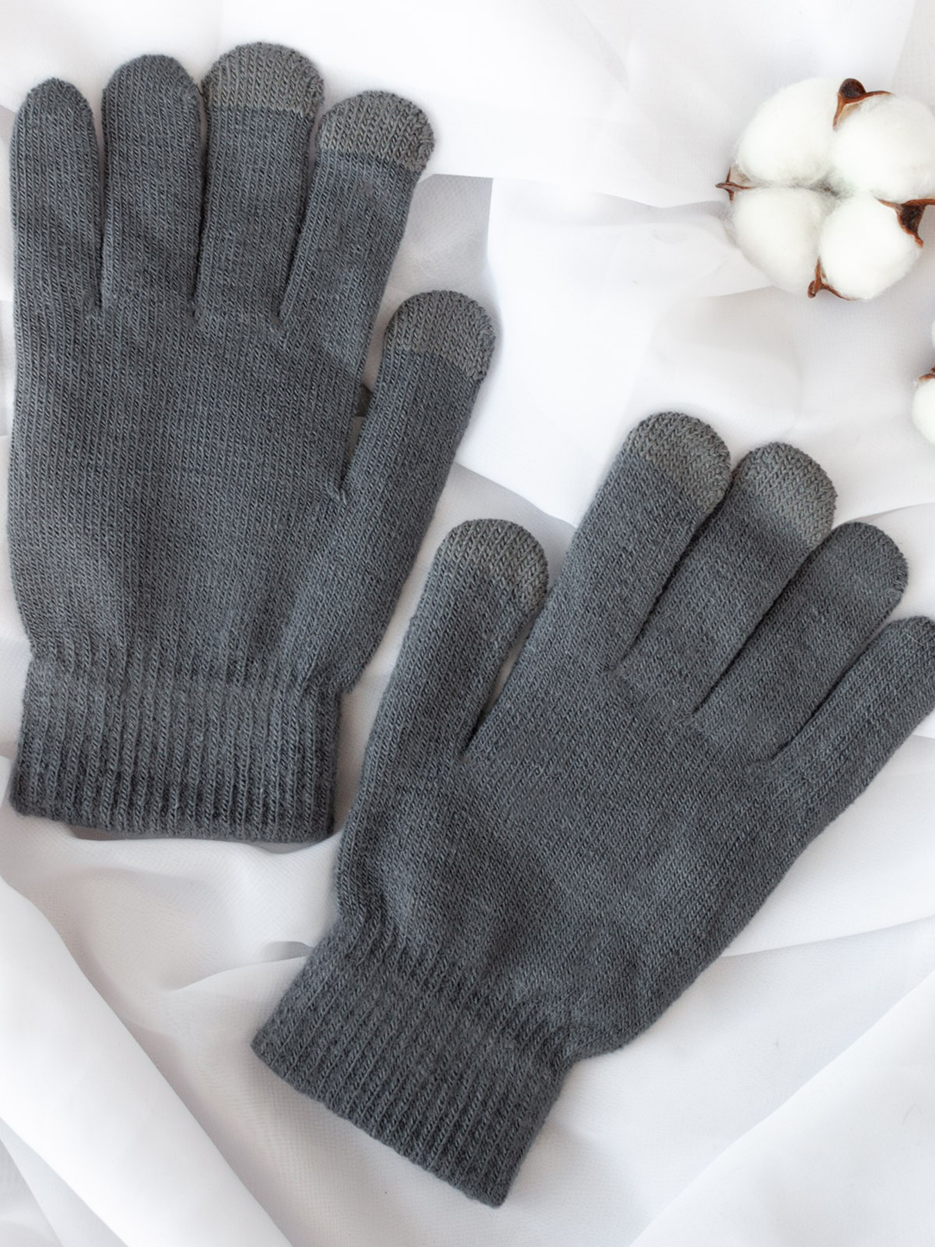 Перчатки ISSA Plus модель PE-21_darkgray Фото