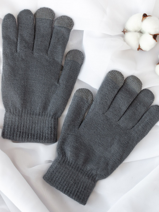 Рукавички ISSA Plus Модель PE-21_darkgray Фото