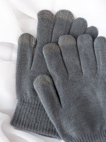 Перчатки ISSA Plus модель PE-21_darkgray Фото