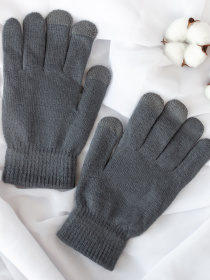 Перчатки ISSA Plus модель PE-21_darkgray Фото