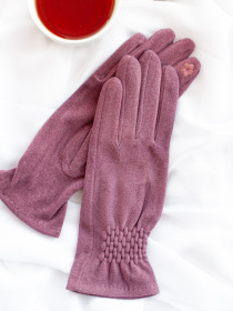 Перчатки ISSA Plus модель PE-22_lilac Фото