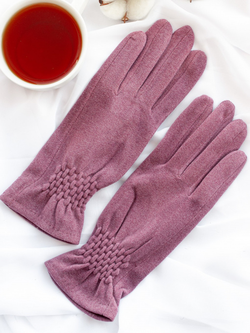 Перчатки ISSA Plus модель PE-22_lilac Фото