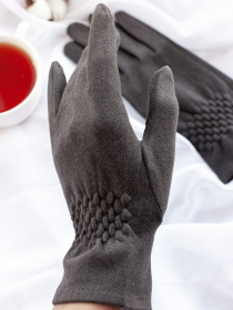 Перчатки ISSA Plus модель PE-22_darkgray Фото