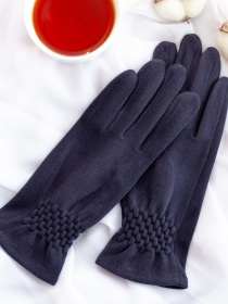 Перчатки ISSA Plus модель PE-22_darkblue Фото