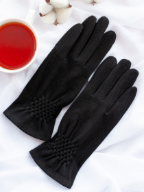 Перчатки ISSA Plus модель PE-22_black Фото